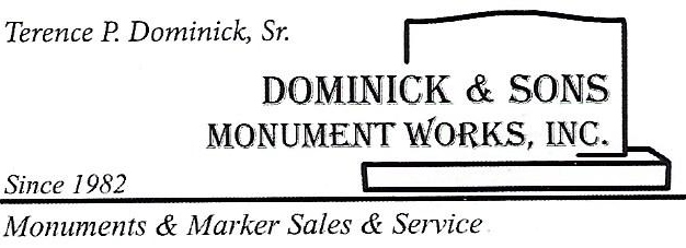 Dominick & Sons Monument Works logo