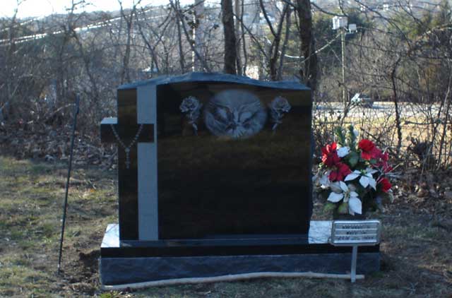 Garden stone example